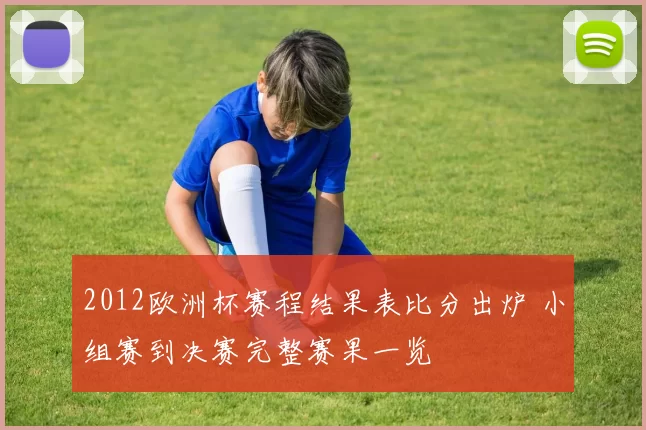 2012欧洲杯赛程结果表比分出炉 小组赛到决赛完整赛果一览